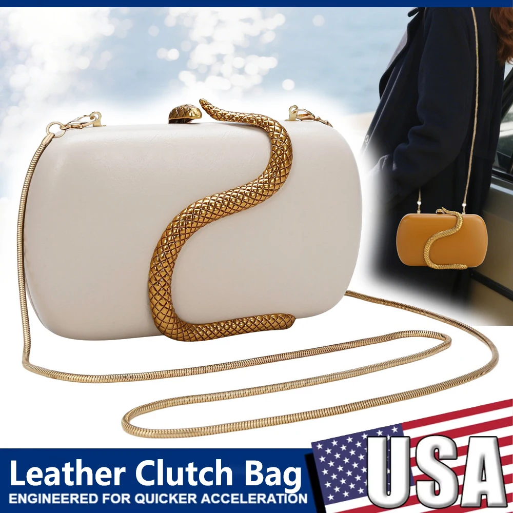 

2025 Fashion Women's PU Leather Luxury Evening Banquet Bags Clutch Bag Ladies Shoulder Chain Wedding Party Handbags Bags Purses