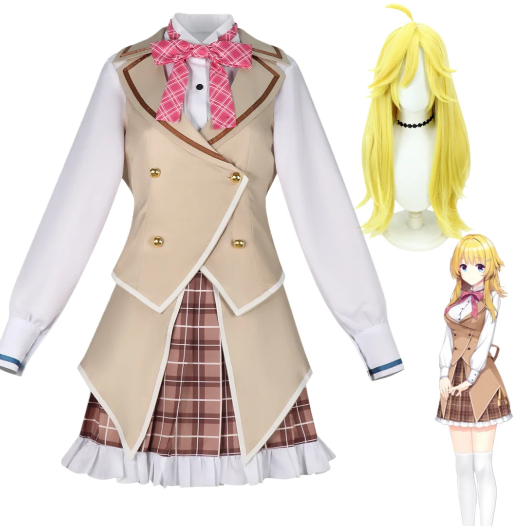 

LimeLight Lemonade Jam SHIMAKOSHI TSUKIMI Cosplay Costume Wig