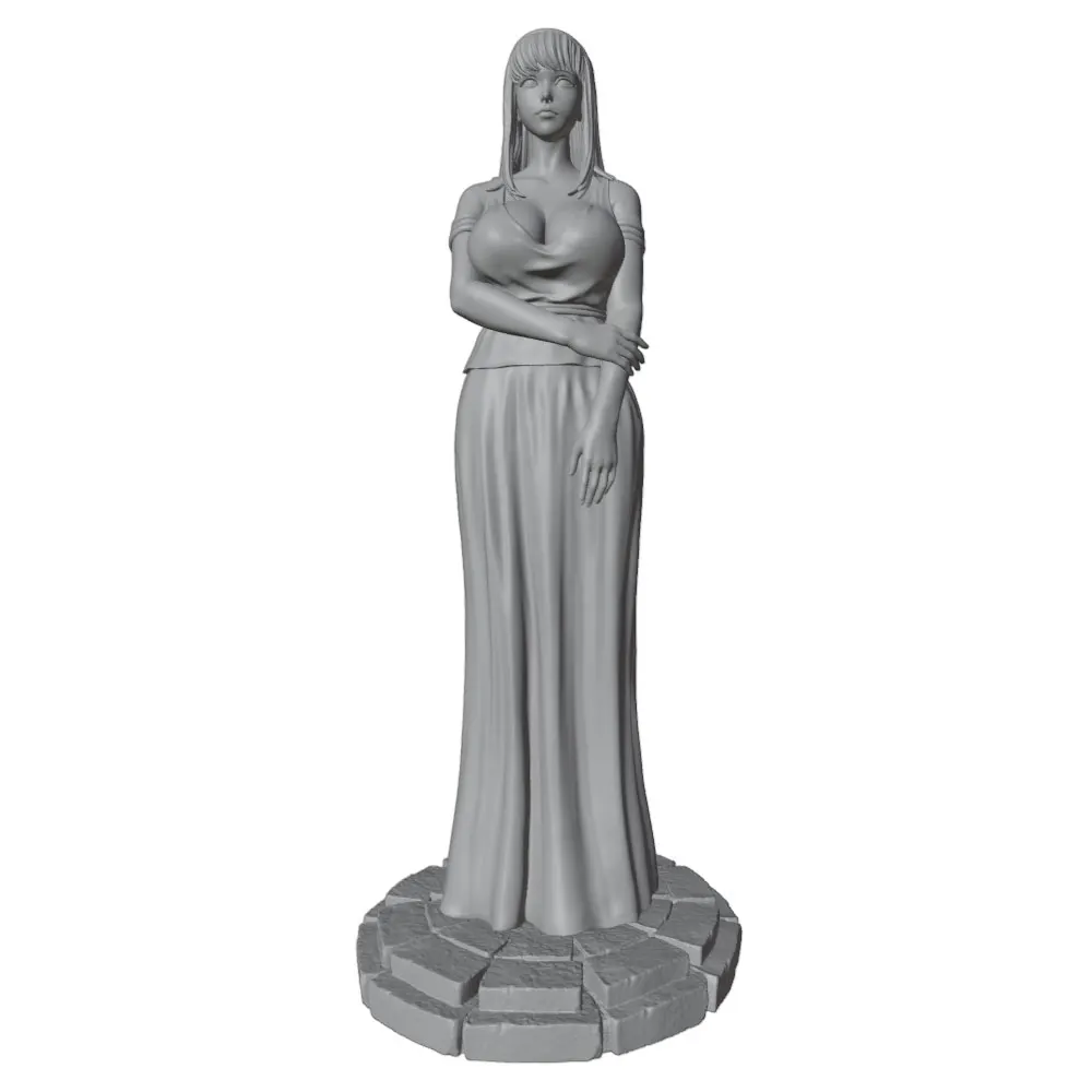 75mm --250mm Sexy Girl Resin Model Kits GK Miniature 3D Printed Gray Model Figurine DIY Doll Model Unassembled And Unpainted