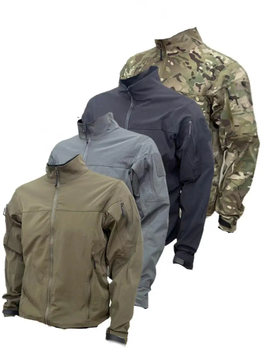 

Тактическая куртка, всепогодный штурмовой костюм Orange Peel, удобная и утягивающая спортивная уличная куртка, мужская и женская верхняя одежда