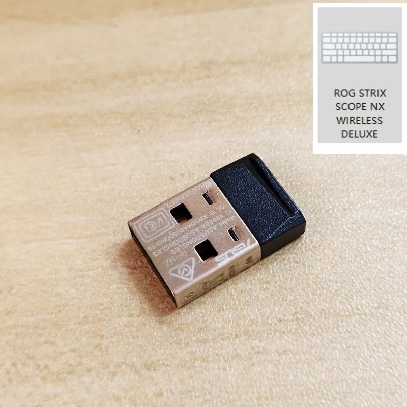 USB Dongle Receiver Adapter For ASUS ROG STRIX SCOPE NX Wireless deluxe Keyboard