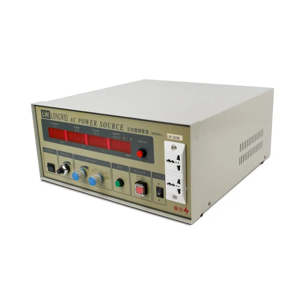 

LW-500W AC Power Source 500VA Lab Precision Testing Cellphone Repairing AC Power Supply