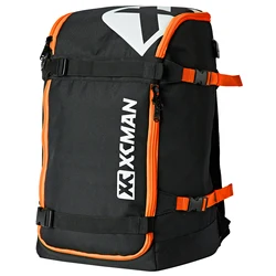 XCMAN Ski Snowboard Backpack Bag for Flying Air Travel Stores Helmet,USB Charging Port 50L