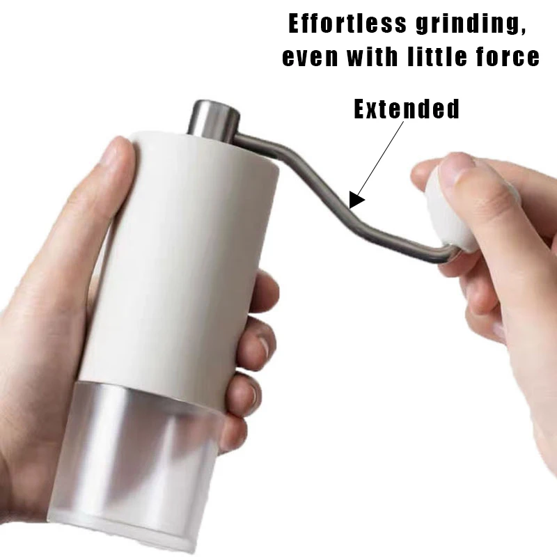 

Ручная кофемолка из нержавеющей стали, портативная, для дома и отдыха
