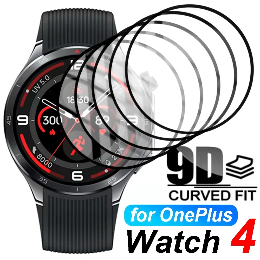 1/2/3/5Pcs Composite Film for OnePlus Watch 4 Smartwatch HD Anti-scratch Soft Screen Protectors for OnePlus Watch 4 Not Glass