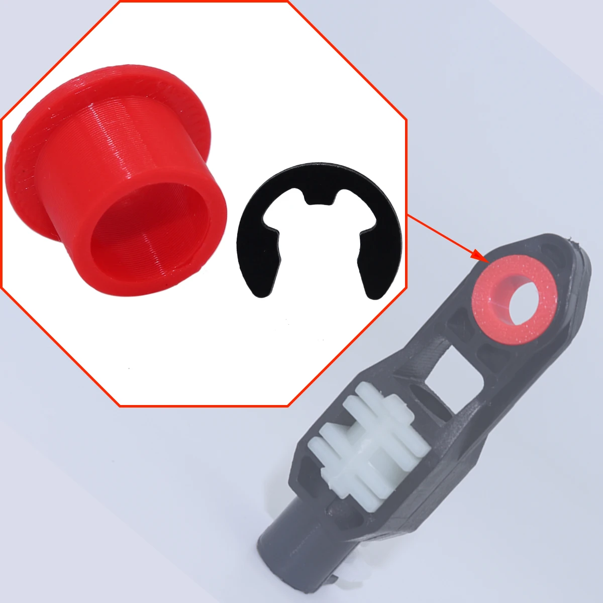 Auto Trans Shift Control Cable Bushing 2011-2020 for Hyundai Veloster Lock Washer Grommet Upgrade Shifter Selector Repair Parts