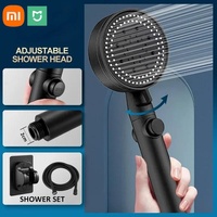 Xiaomi MIJIA Shower Head Water Saving 5 Modes Adjustable High Pressure Water Massage Handheld Hangable Hose Bathroom Accessories