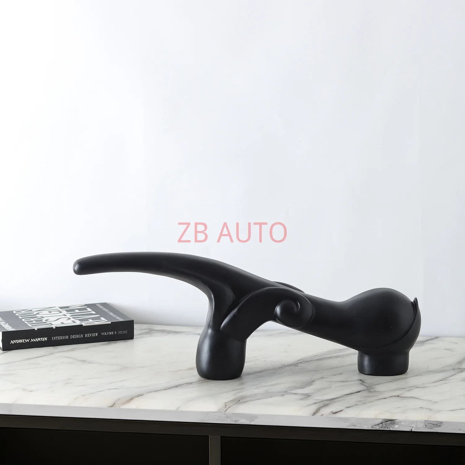 

Proboscis elephant anteater animal resin ornaments home model room entrance TV cabinet bookshelf wine cabinet decorations