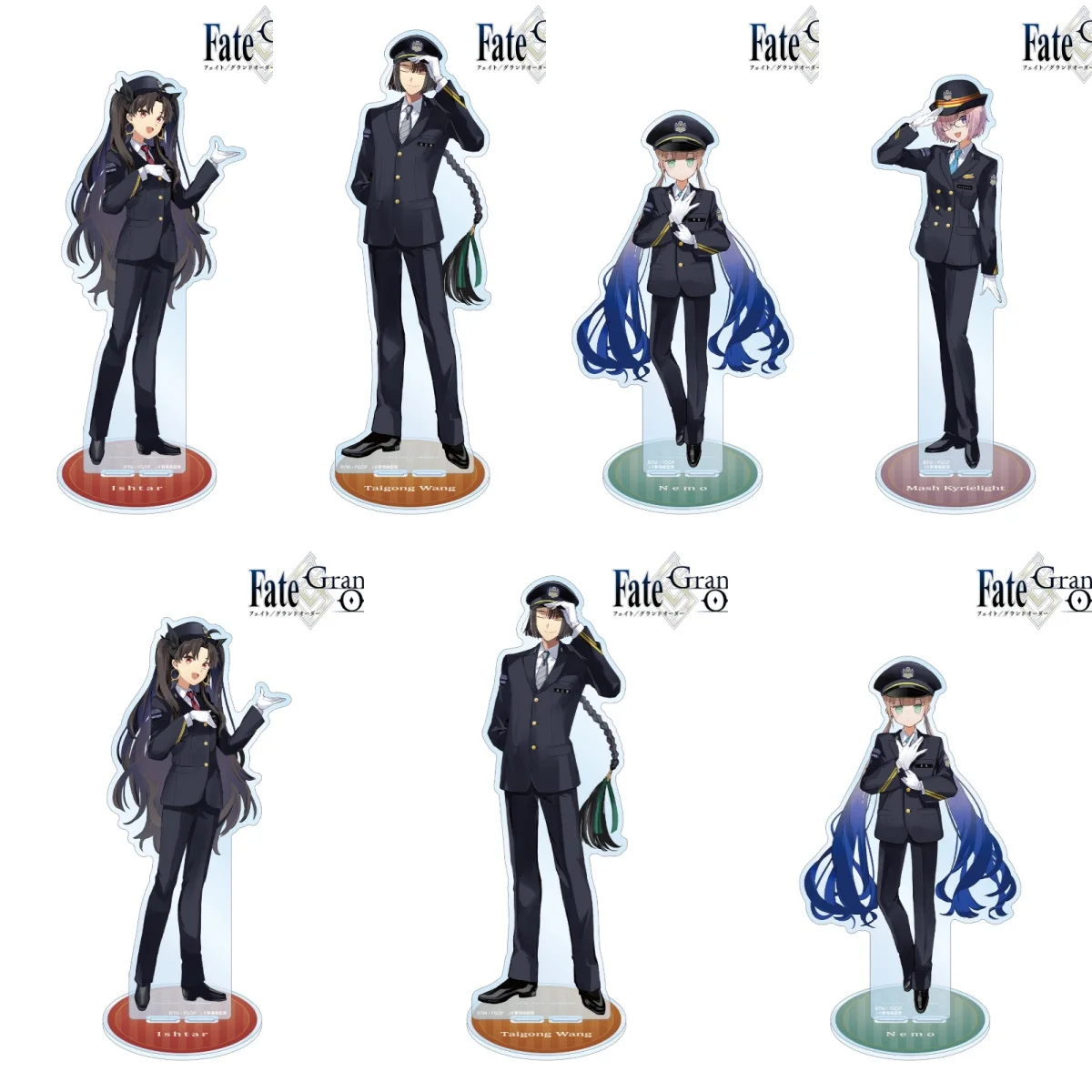 15CM Charm Anime Fate/strange Fake Acrylic Keychain  Model Cosplay Characters Ornament Accessories Goods Collection Gifts