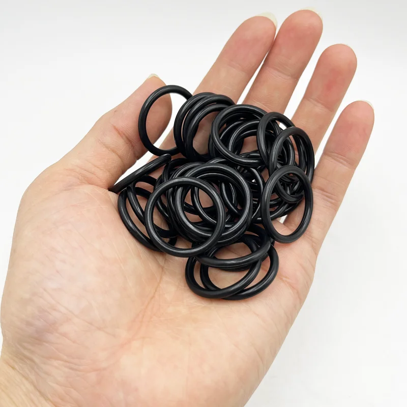 1400-100 Stück O-Ring Gummidichtungen Dichtungsring Set Nitrilkautschuk Hochdruck O-Ringe NBR Dichtung Gummiband O Gummiringe Set – Detail 4
