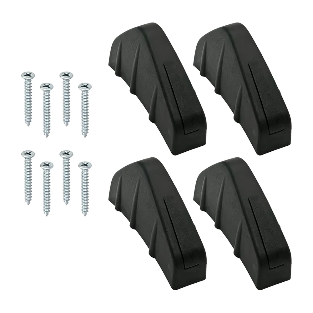 Car Rear Bumper Lip Diffuser Car Bumper Lip Direct Replacement Part Easy Installation Design Black Finish Style
