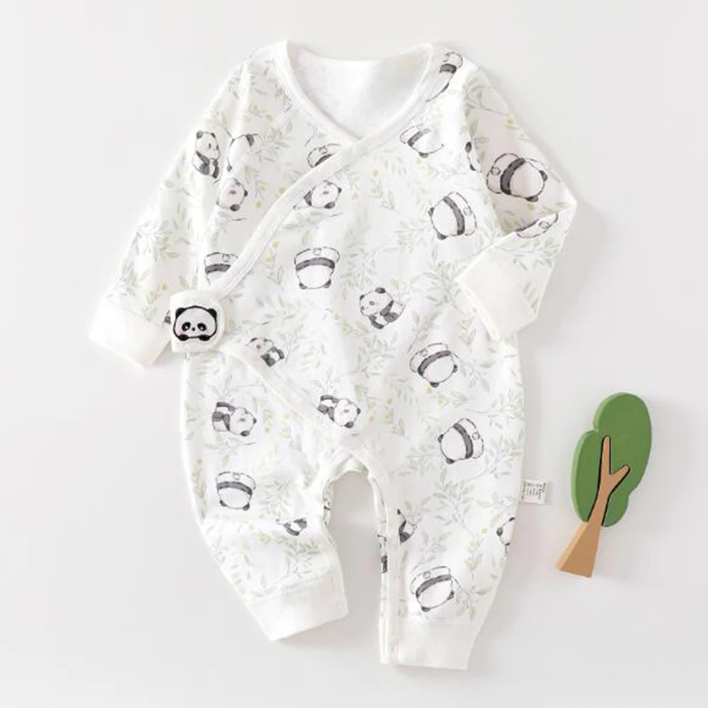 Baby Girl Romper Long Sleeve 100% Cotton Spring Autumn Winter Unisex Newborn Clothes 0-6 Months Baby Boy Jumpsuit