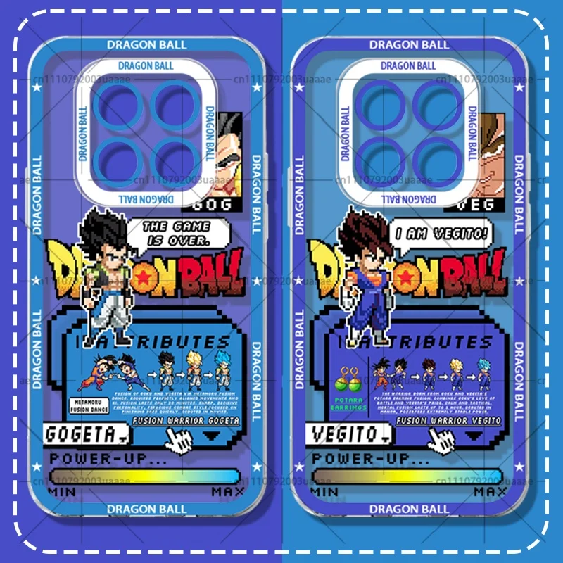 DRAGON BALL Pixel Collection Case for Xiaomi Redmi Note 15 14 13 Pro Plus 12 11 10 9 14S 13S 12S 11S 10S 4G 5G Silicone Cover