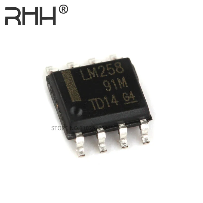 10PCS LM358 LM258 LM293 LM2903 LM2904 LM393DR2G LM311DR LM386M LM331M SOP8 Operational Amplifier