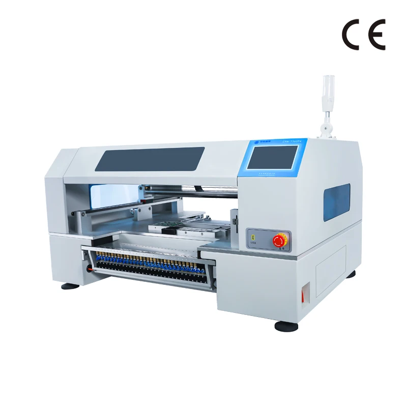 CHM-T560P4 Pick and Place Machine Desktop 4 Head Automatic Led Assembly Making Machine Smt Pick and Place Machine