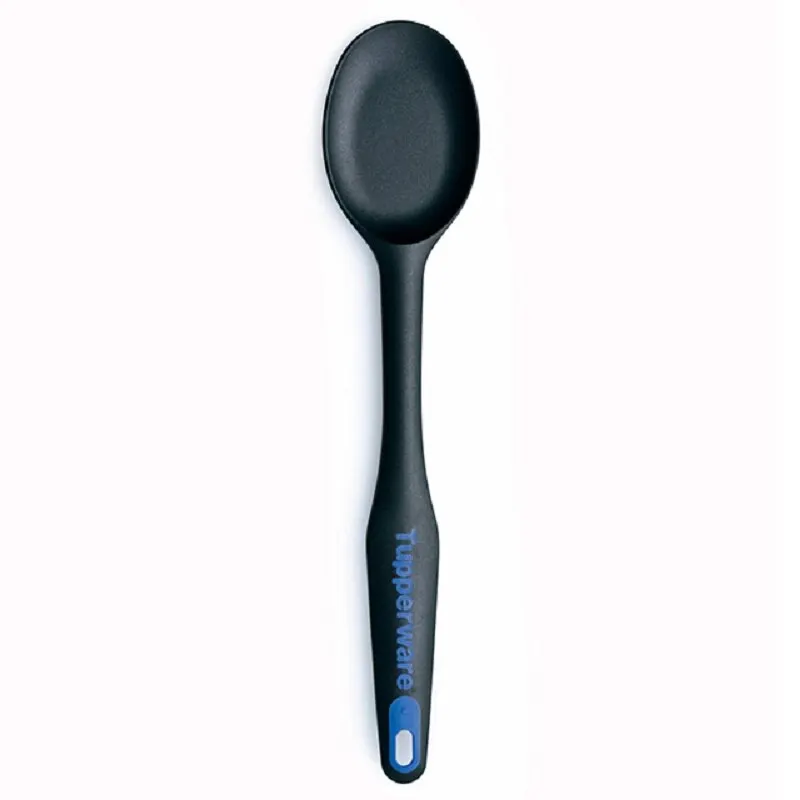 Multi-Purpose Spoon, Storage Ready Table Spoon, Black-Blue Food Mixing Spoon, Tablespoon