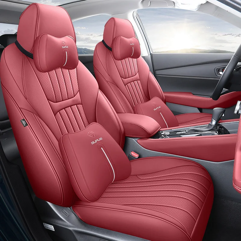 Car Special Seat Covers For Honda Accord 2023 2024  Waterproof Leather Protective Custom Fit Seat Cushion Automotive Parts