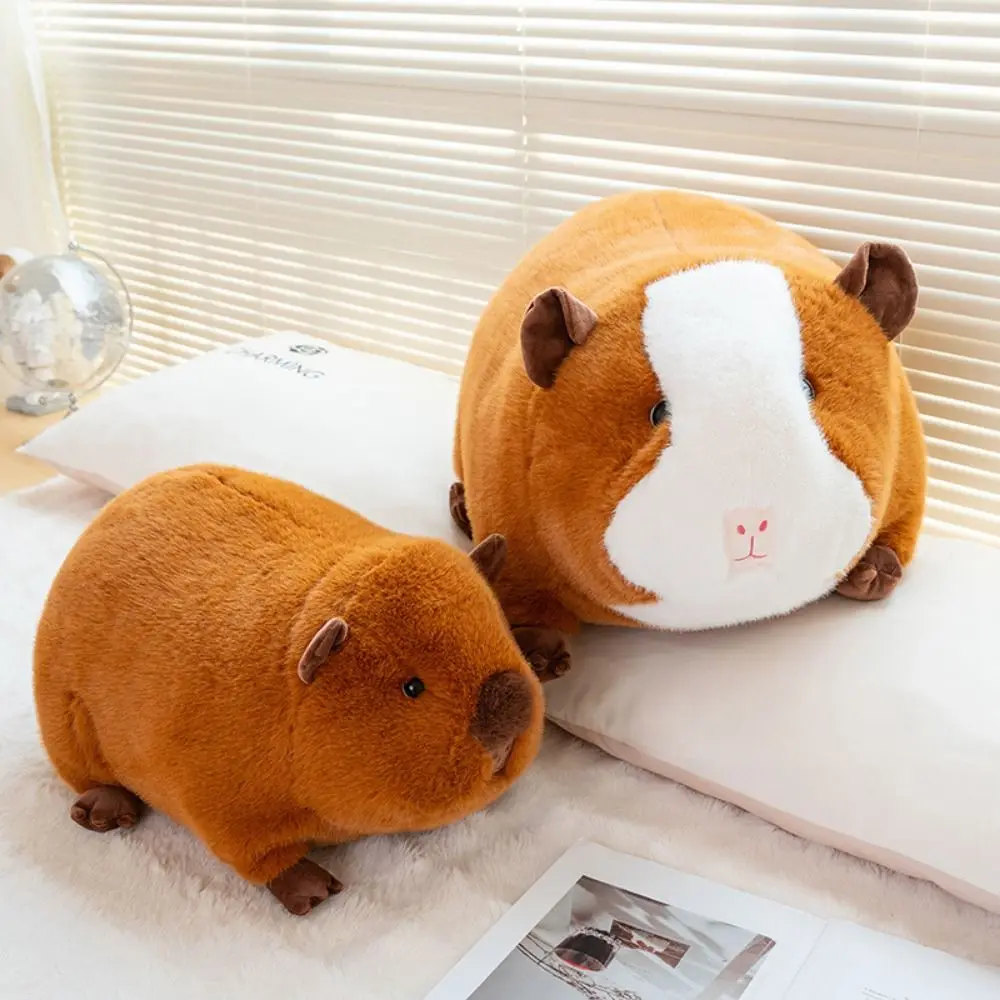 

Sleeping Pillow Cartoon Dutch Pig Plush Doll Simulation Soft Cavy Plush Toy 25/34cm Fluffy Guinea Pig Fluffty Doll Christmas Toy