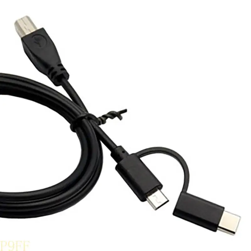 كابل تاريخ الطابعة CS1W USB-B للبيانو الإلكتروني والطبل الإلكتروني والماسح الضوئي والكمبيوتر المحمول