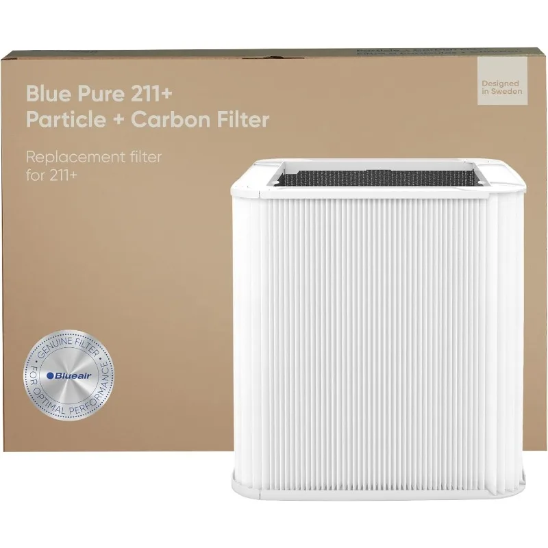 

Genuine Replacement Filter, Particle and Activated Carbon, Fits Blue Pure 211+ Air Purifier (Non-Auto)