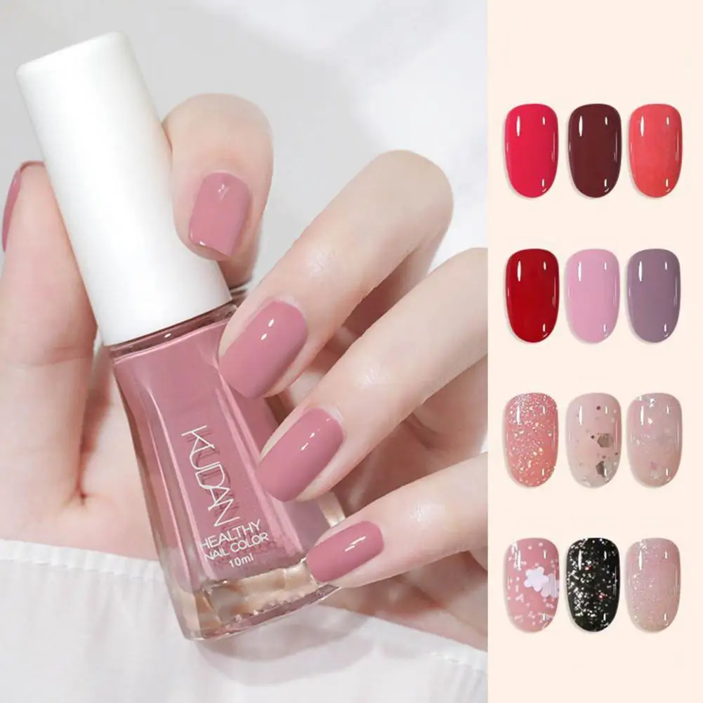 Nail Polish Gel Long Lasting Nail Gel Polish Tearable Sequins Nail Polish Baking Free Nail Quick Drying Nail Art Polish