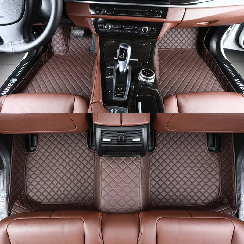 

ZTT Custom Leather Car Mat For Maserati All Models GranTurismo Ghibli Levante Quattroporte Accessories Automotive Carpet