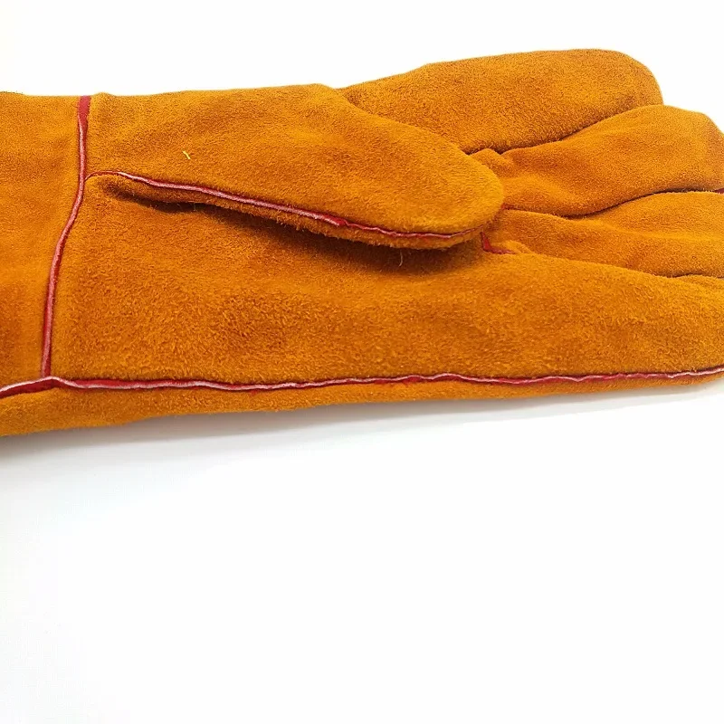 Welding Gloves Good Sweat Absorption and Heat Insulation Welding Gloves Welder Fireplace Stove Glove Baking Grill Gloves