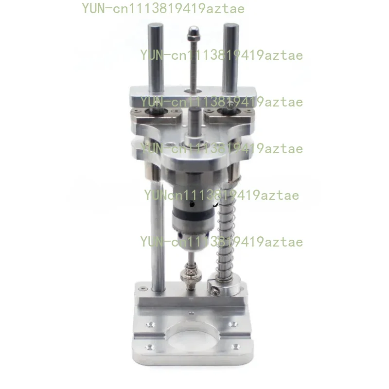 Suitable for woodworking aluminum alloy double plate shaft vertical drilling guide frame