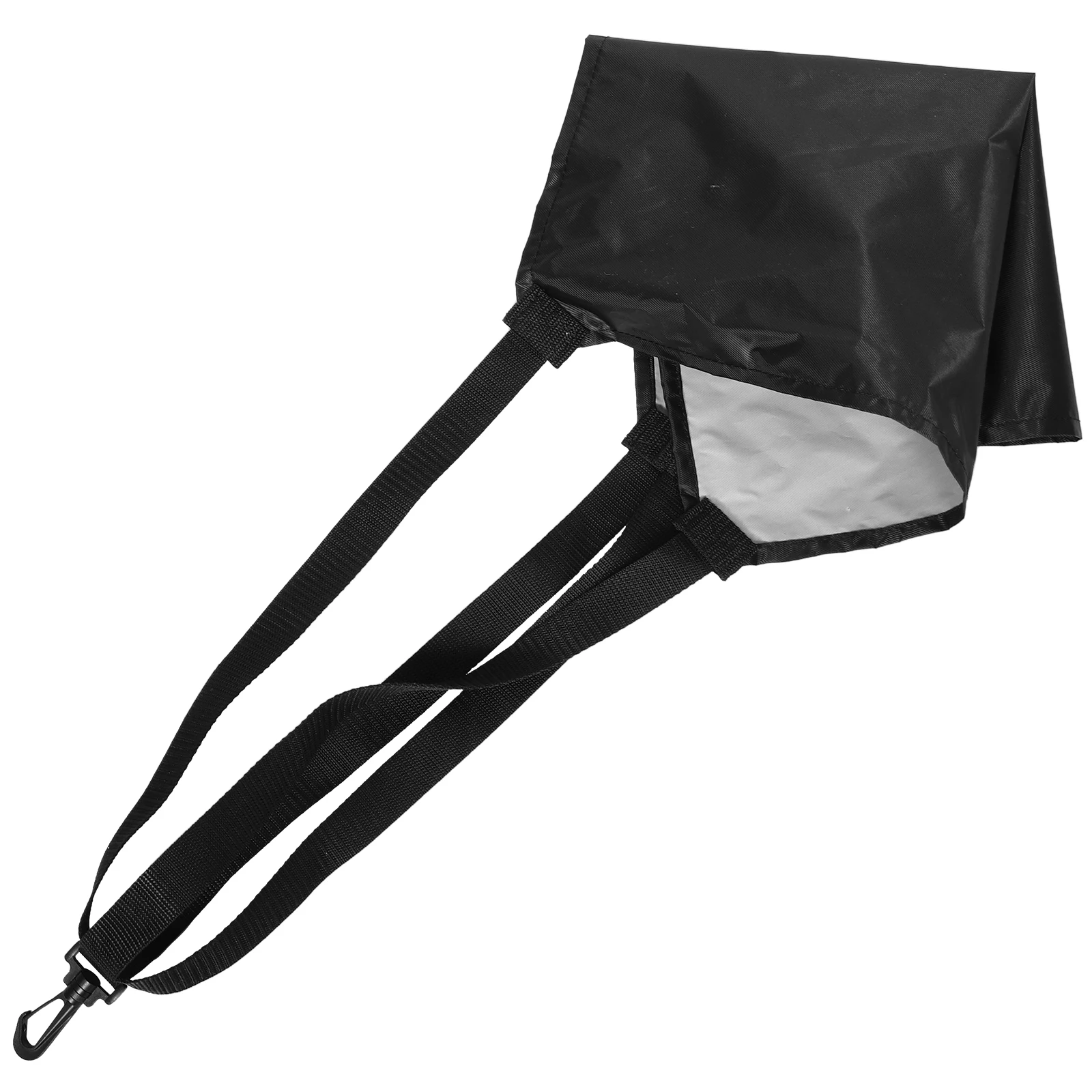 

Black Swim Resistance Belt Swimming Parachute Strength Training Harness Pool Swim Workout Gear for Adults Children