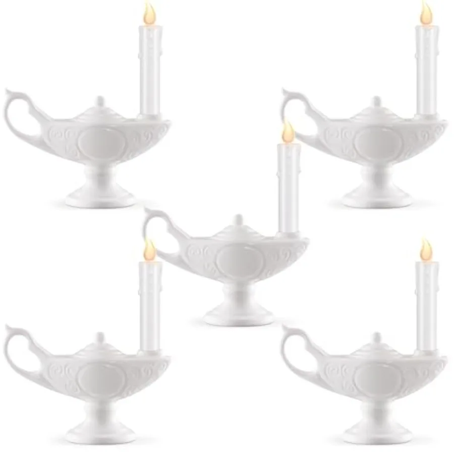 

5 Pcs Nurse Graduation Lamp Nursing Lamp for Pinning Ceremony Battery Powered Nightingale Lamps Nurse Week Gift LED Candle Batt