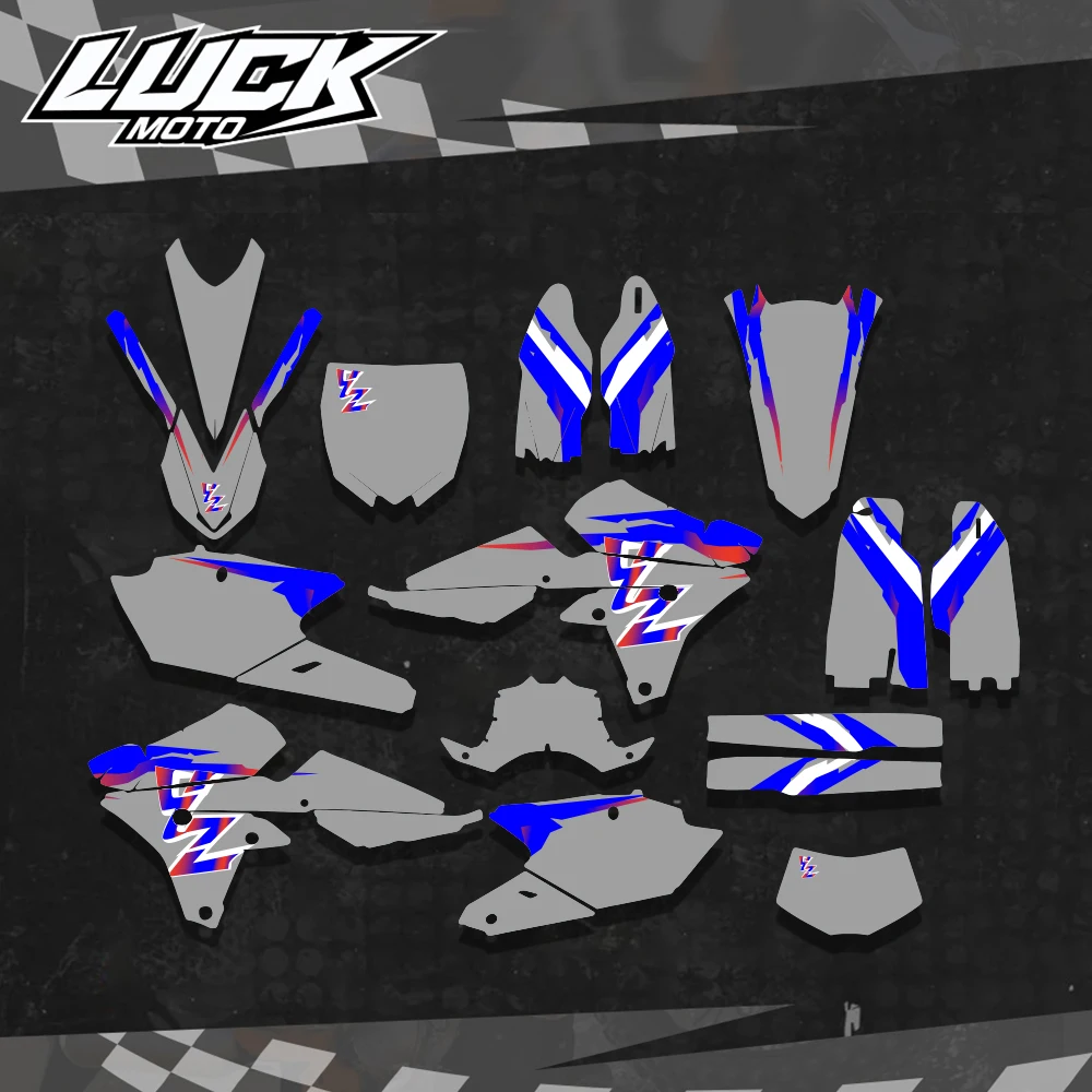 

Decals Stickers Graphics kit For Yamaha YZ250F YZF 250 2018-2014 For YZ250FX 2019-2015 For YZ450F YZF 450 2014-2017