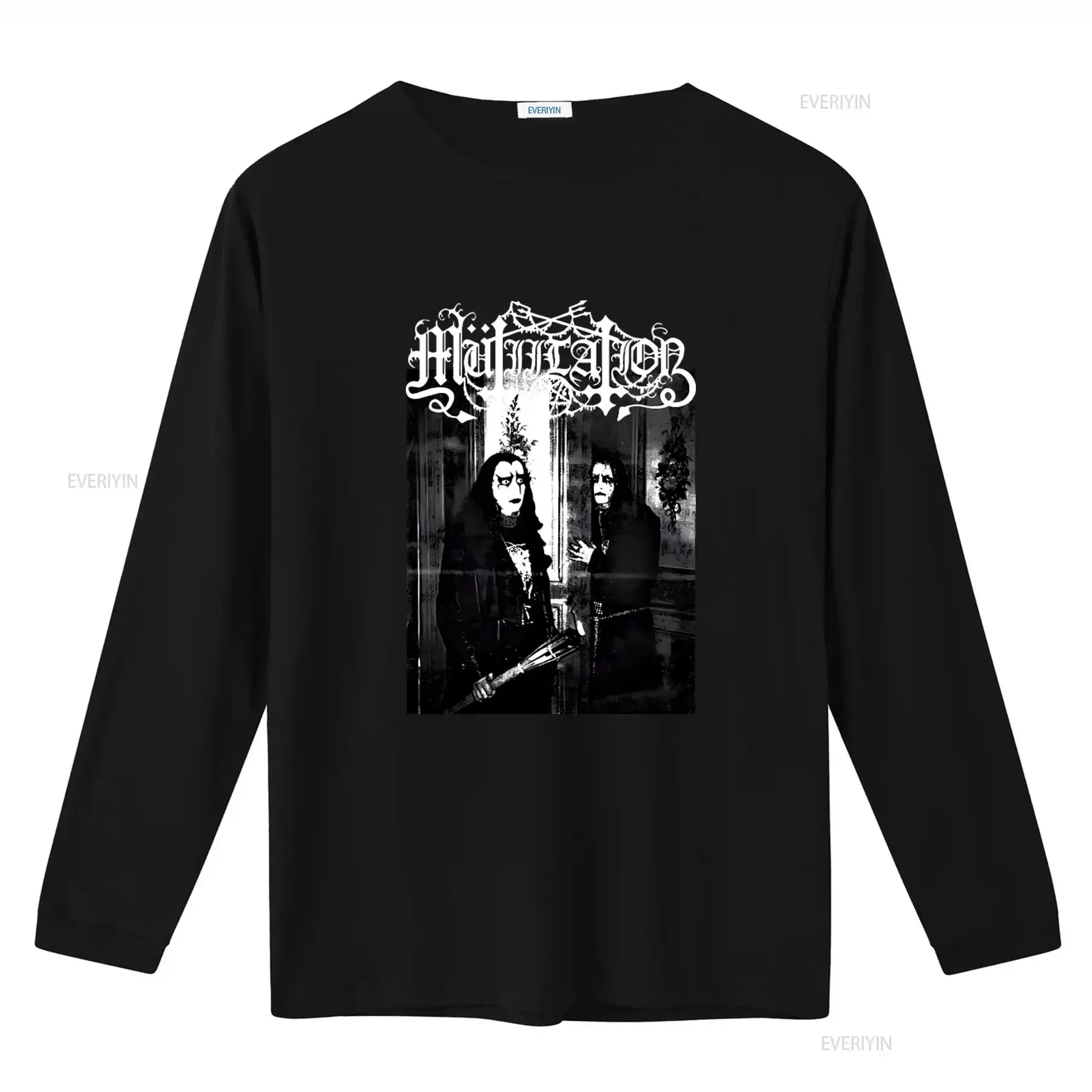Mutilation Vampires Darkthrone Gorgoroth Black Legions Pentagram T Shirt Gothic Style  vintage Washed Slightly Versatile