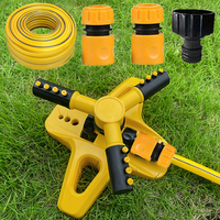 360 Degree Automatic Rotating Garden Lawn Water Sprinklers System Quick Coupling Lawn Rotating Nozzle Garden Irrigation Supplies