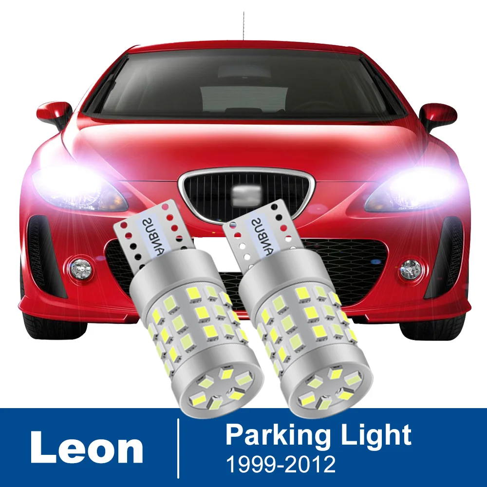 

2Pcs LED Parking Light For Seat Leon 1 MK1 1M 2 MK2 1P Accessories 1999-2005 2006 2007 2008 2009 2010 2011 2012 Clearance Lamp