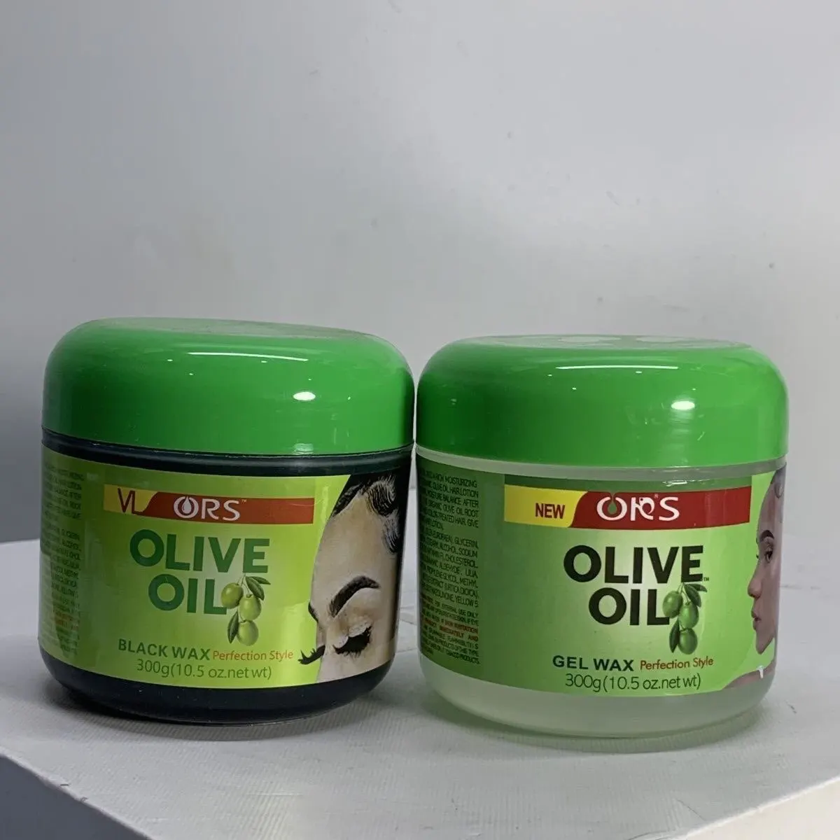 

300ml Professional Hair Care Styling Wax with Olive Oil for Ge Hair - Hair Ge Styling Professional Care Wax Olive Oil 300 Ml