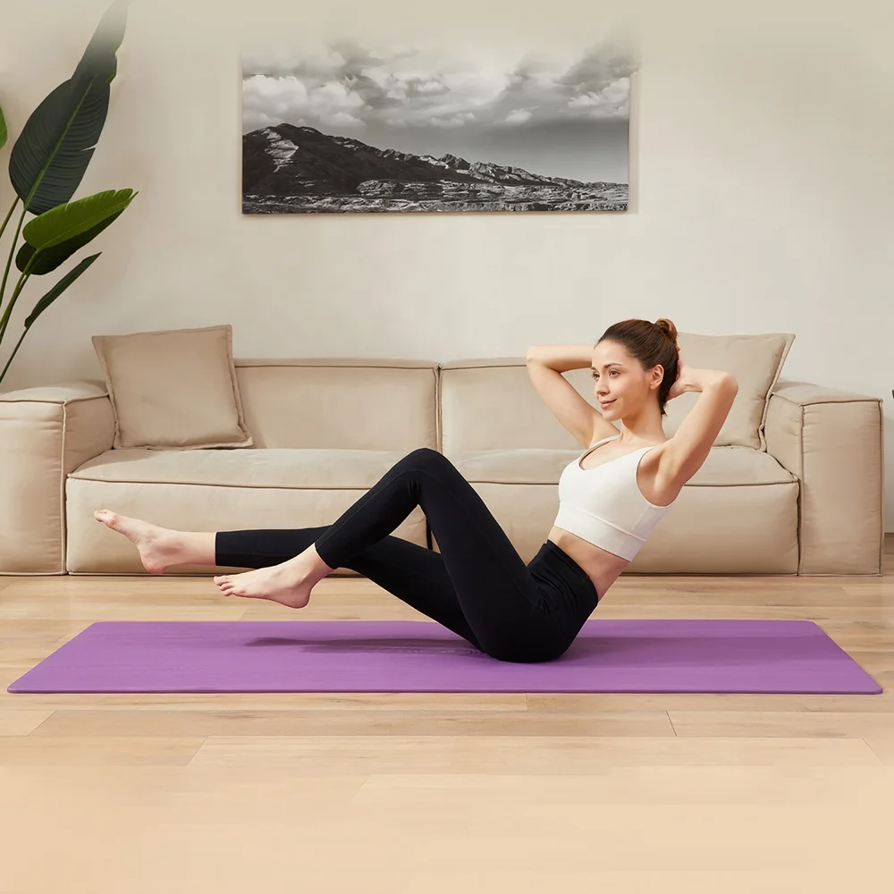 

High Quality Polyurethane Yoga Mat Purple