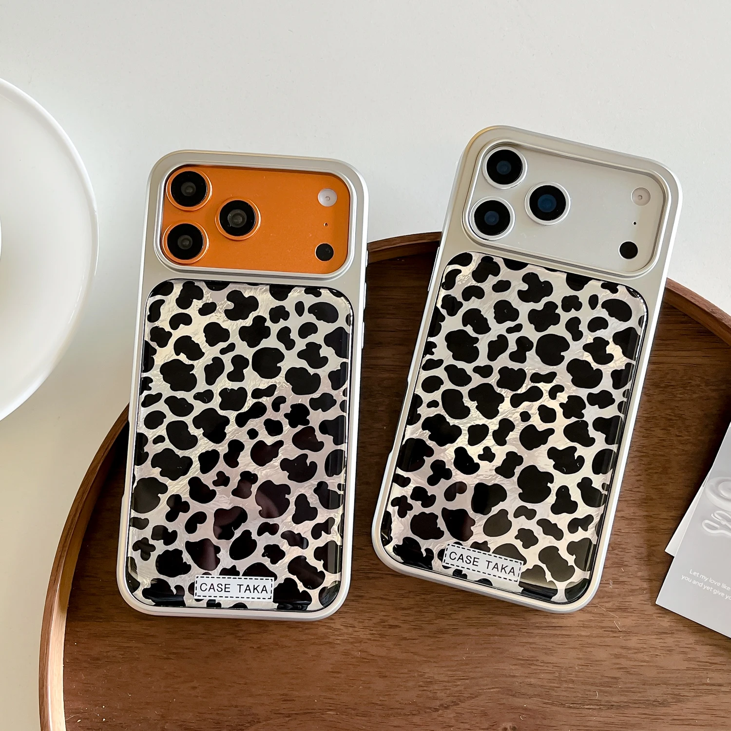 

Back Cover For IPhone 13 14 15 16 Pro Max 17 Pro Case Black Leopard Panther Drop Rubber Silver Tpu Bumper Shockproof Phone Case