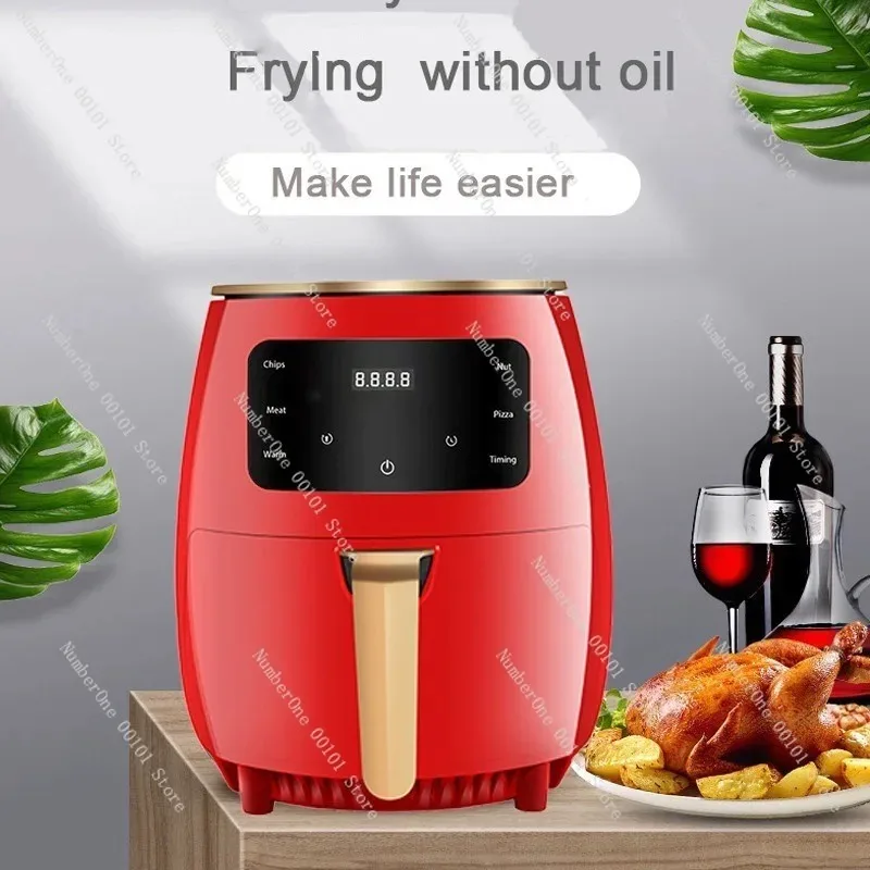 Large Capacity Air Fryer for Household Use, Multi-Functional Electric Fryer, Perfect for French Fries, Baking, Roasting