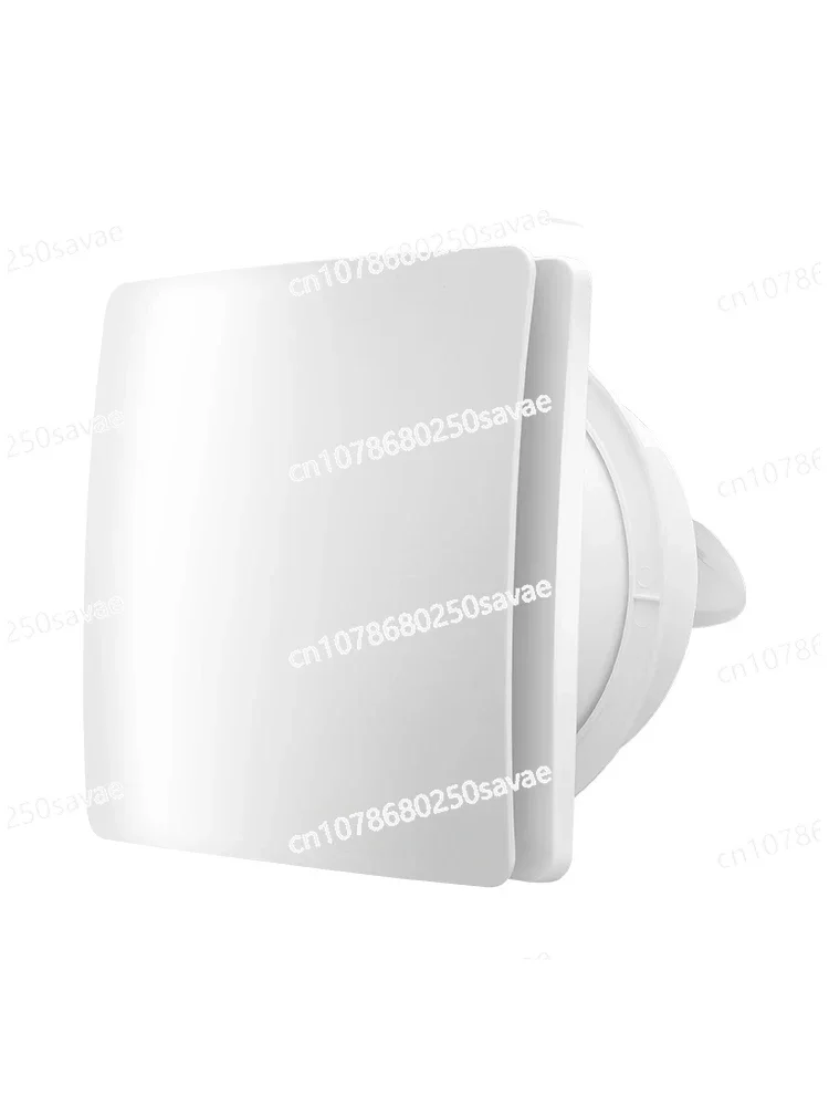 Exhaust Fan, Bathroom Ventilation Fan, Wall Mounted 8-inch Glass Window, Toilet Exhaust Fan, Strong and Silent Circular Shape