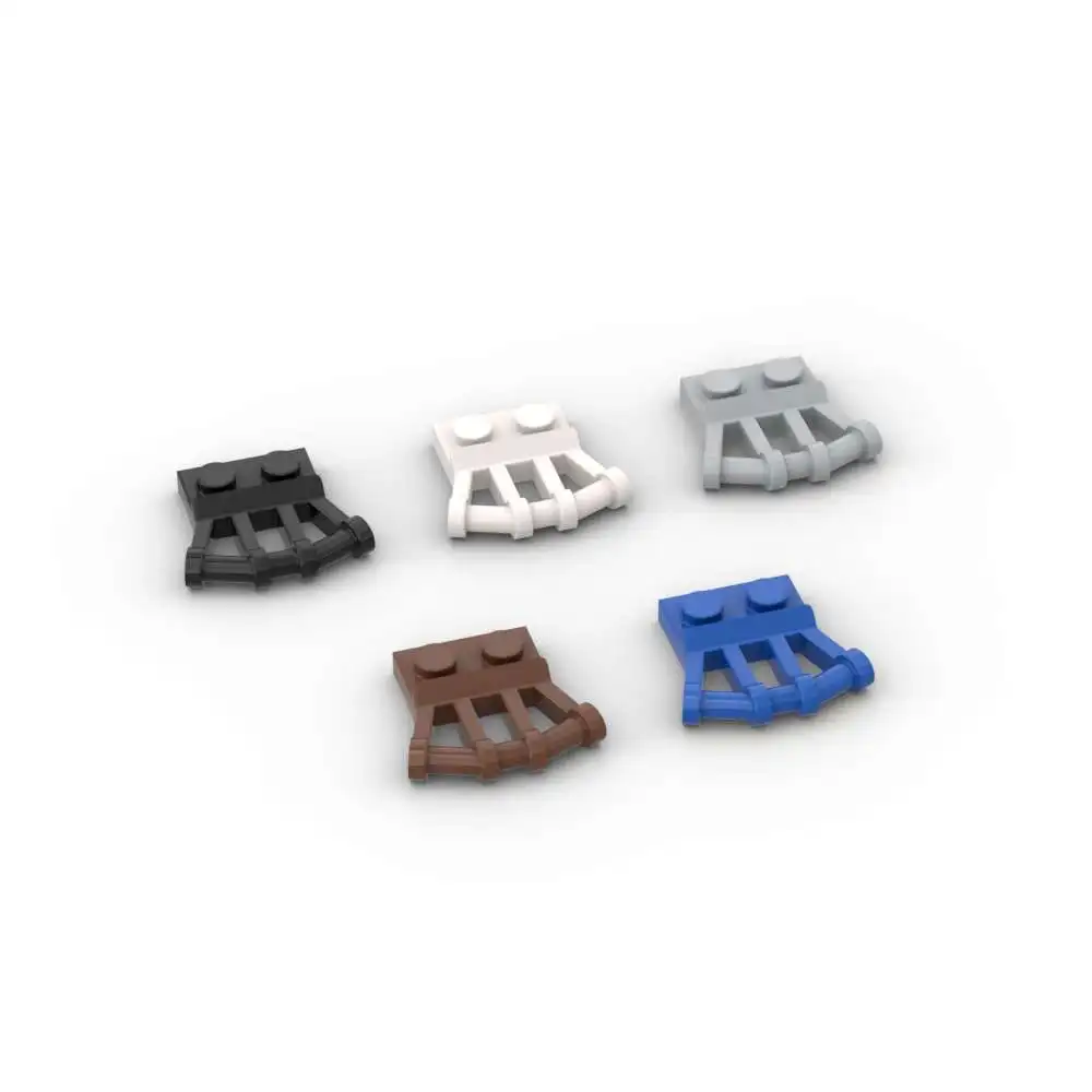 MOC 10PCS 92692 With Angled Bar Handle On Side Brick Modifed 1x2 Classical Adaptive Building Block Toys Adult Idea Special Gifts