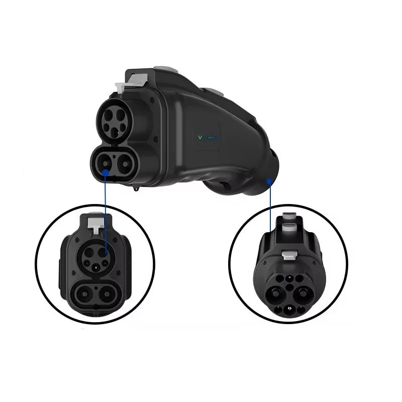 อะแดปเตอร์แปลงไฟ CCS1 เป็น GBT 250A 1000V DC สำหรับรถยนต์ไฟฟ้า VW ID4 ID6 รุ่นใหม่ พร้อมส่ง หัวชาร์จไฟฟ้าแบบ Type C