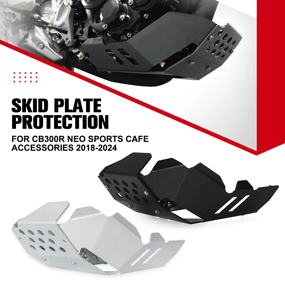 

Motorcycle Engine Skid Plate Cover Guard Protector For HONDA CB300R NEO SPORTS CAFE Accessories 2018-2020 2021 2022 2023 2024