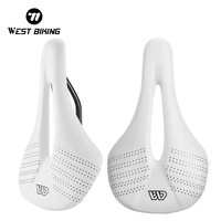 WEST BIKING MTB Bike Hollow Breathable Saddle Comfortable Ultralight Cycling Saddle Hollow Waterproof Road Bike Saddle