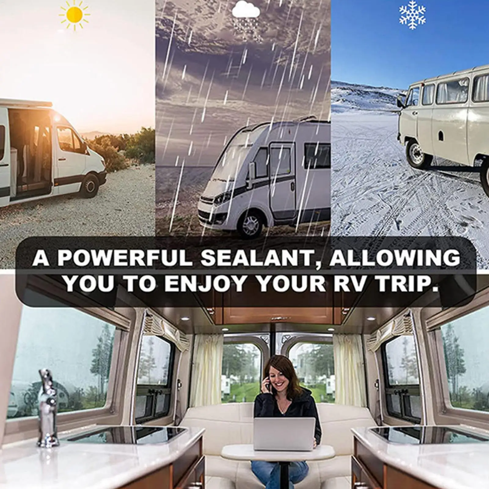 

RV Tape For Roof Motorhome Scratch Cover Motorhome Repair Tapes For Drivers Road Trips Repairers Travelers Professionals Women