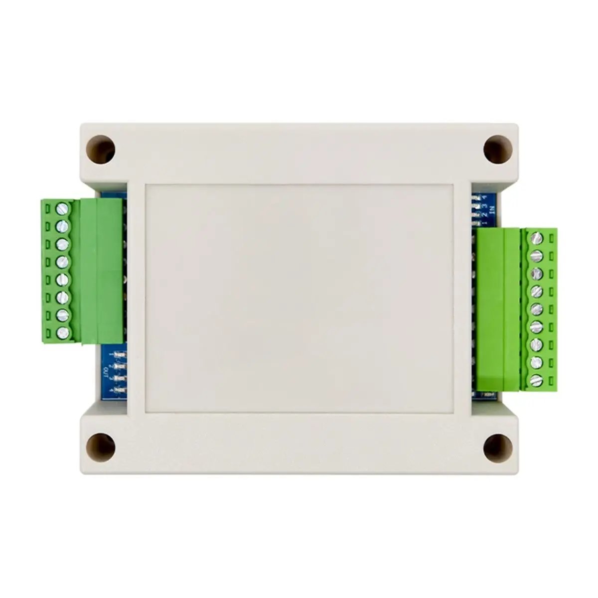AA80 4-CH Modbus RTU RS485 Digital I/O Module with Case 4DI 4DO Switch Signal Acquisition Control Board DC7-24V