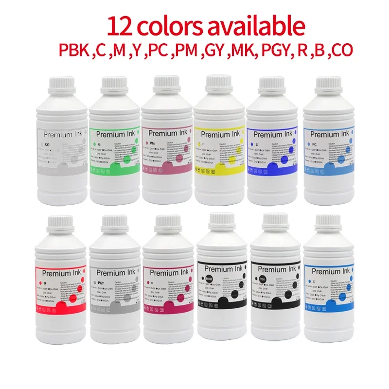 Imagem -03 - Recarga de Tinta Pigmentada para Canon Tinta Impressora Prograf Pro2000 Pro4000s Pro6000s Pro4000 Pro6000 Pfi1700 Pfi1700 1000ml