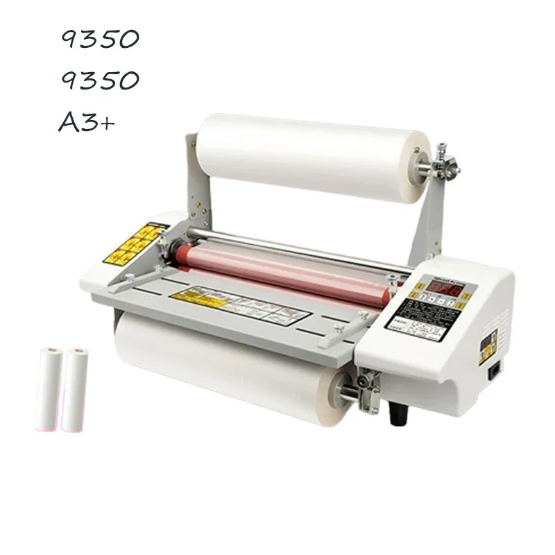 A3+ paper laminating machine cold roll laminator four rollers worker card office file laminator 220v laminating machine