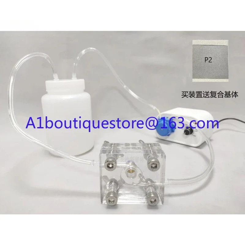 Zinc Air Test Device/Metal Air Battery Mold/Gasket Sealed Transparent Circulable Cell OMS-GR