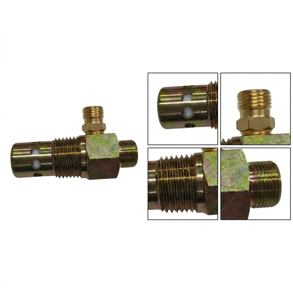 Brass Check Valve A19712 Compatible with For DeVilbiss For Porter Cable Air Compressors 1/2 NPT Tank 3/8 Tube Fitting