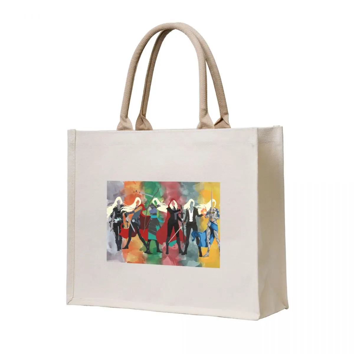 

Throne of Glass Series Watercolor Tote Bag tote bag men's shopper bag women great Canvas